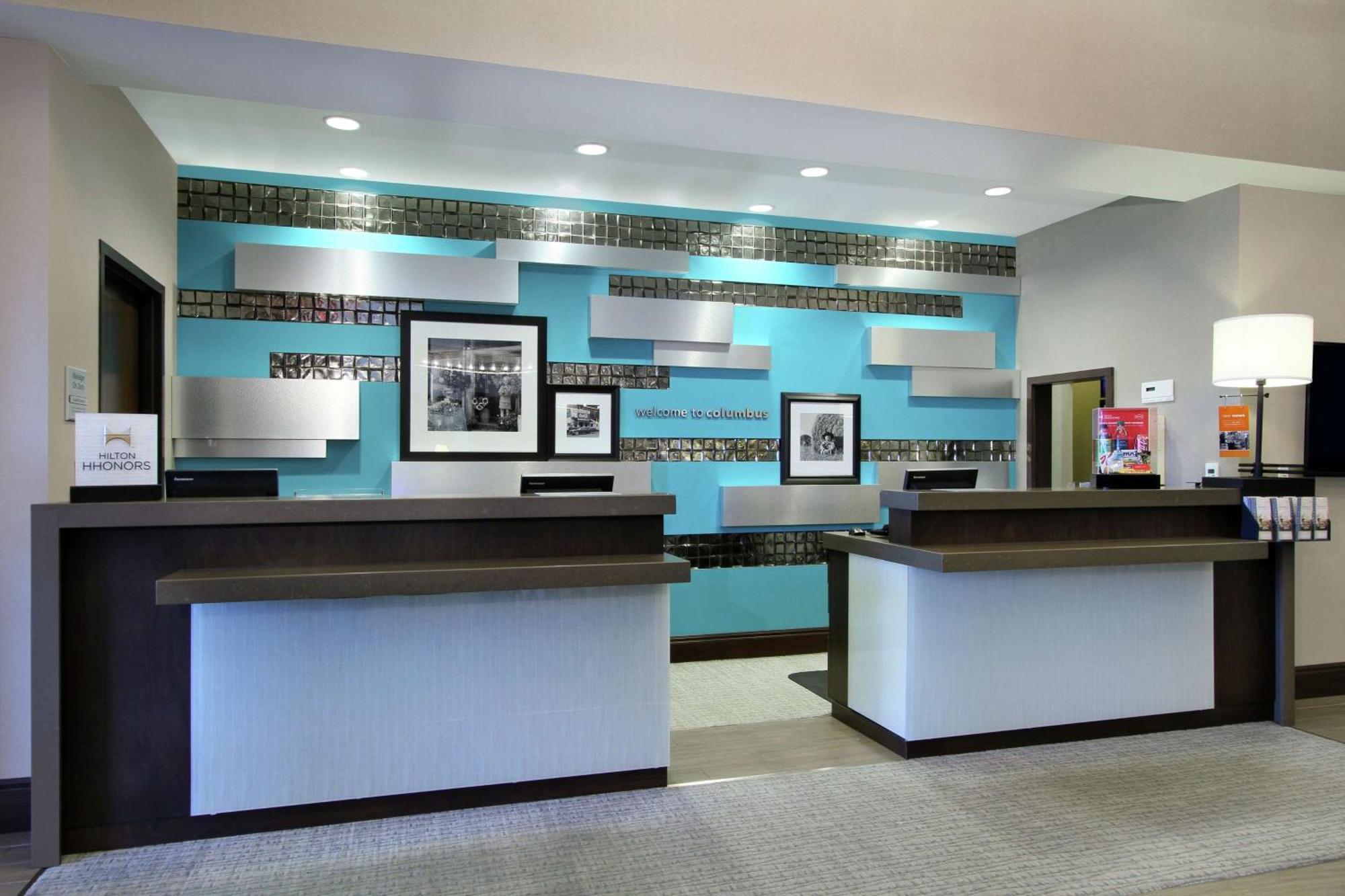 Hampton Inn & Suites Columbus/University Area Extérieur photo
